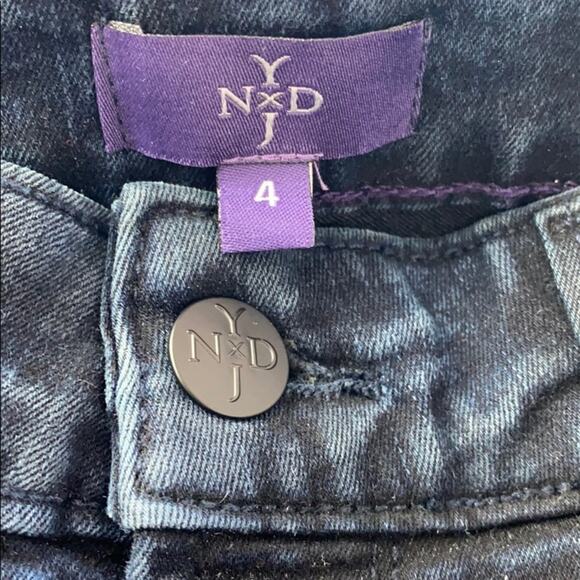 Not Your Daughters Jeans Women's Dark Wash Denim Skinny Legging Jeans Size 4 - Picture 7 of 12